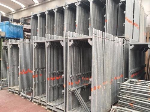 Complete 80 m² Layher Facade Scaffolding Package – Used, Excellent Condition