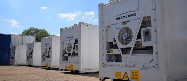 20-foot insulated container