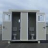 Brand new ss1 sanitary block – 2 toilets + 2 washbasins