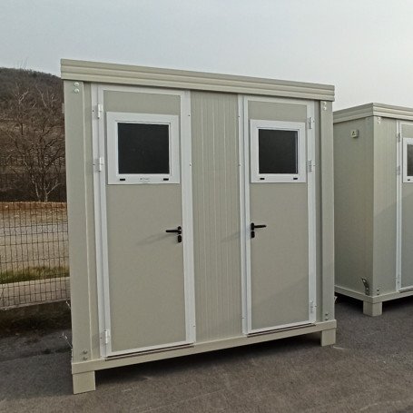 Brand new ss1 sanitary block – 2 toilets + 2 washbasins