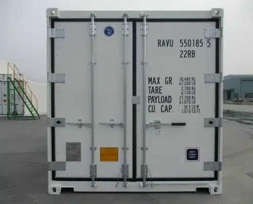 40-foot high cube insulated container