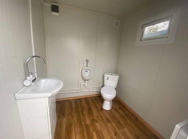 Sanitary container wc box – double cabin
