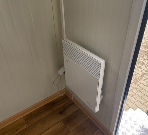 Sanitary container wc box – double cabin