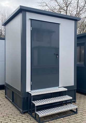 Sanitary container wc box – double cabin