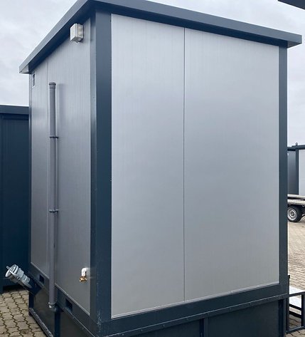 Sanitary container wc box – double cabin