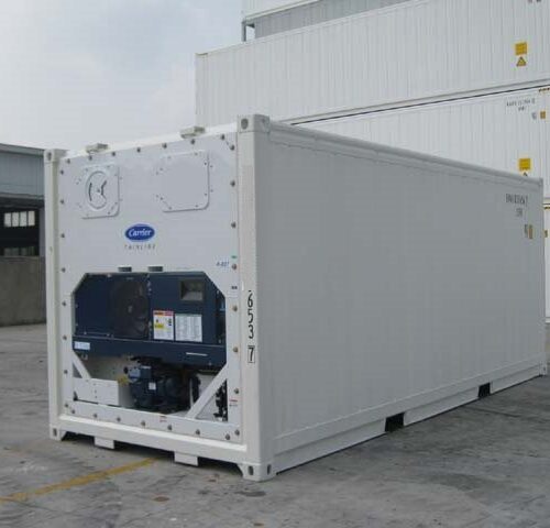 20-foot high cube insulated container